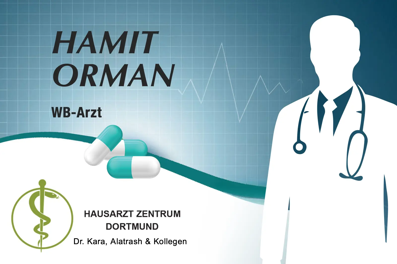 Porträtbild von Herrn Hamit Orman - WB-Arzt für Allgemeinmedizin Porträtbild von Herrn Hamit Orman - WB-Arzt für Allgemeinmedizin