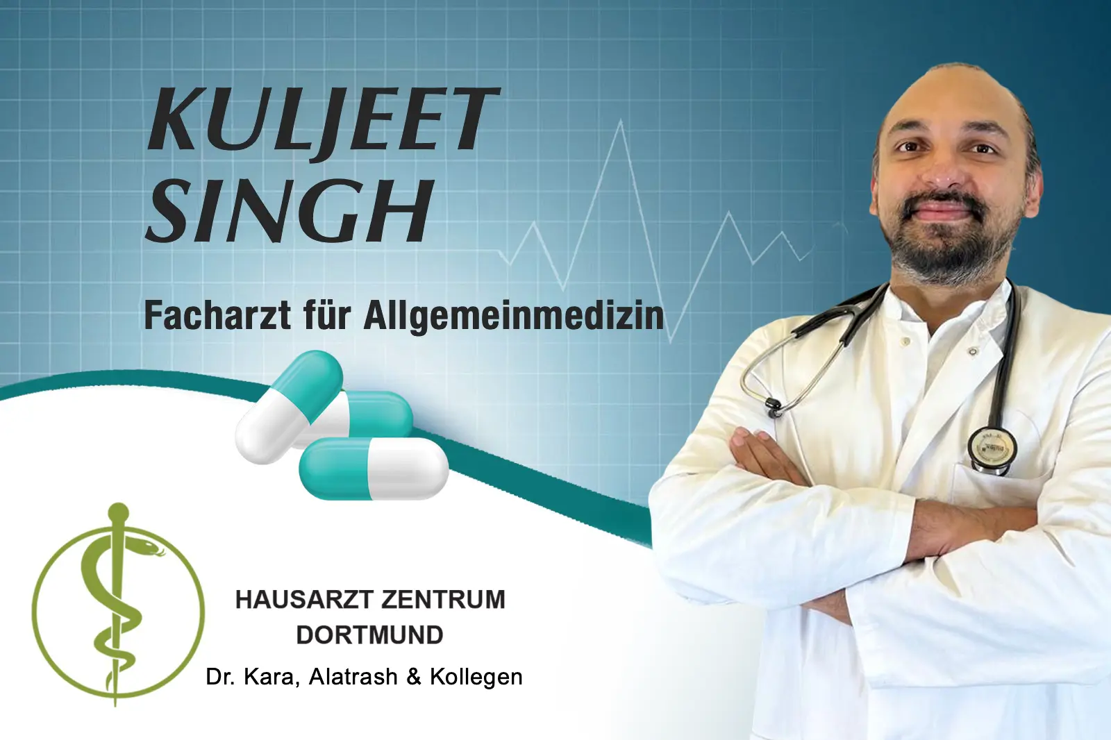 Porträtbild von Herrn Kuljeet Singh - Facharzt für Allgemeinmedizin Porträtbild von Herrn Kuljeet Singh - Facharzt für Allgemeinmedizin